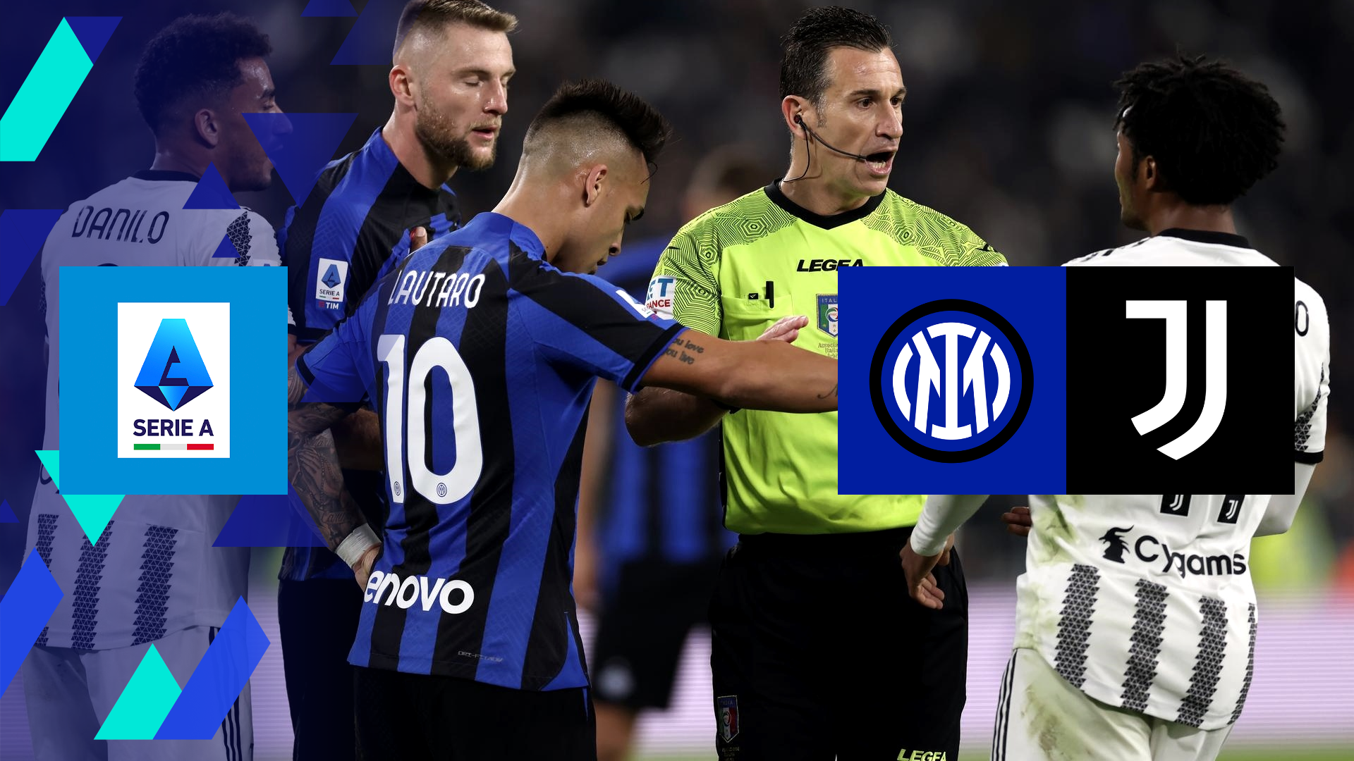 Aufstellungen: Teilnehmer: Inter Mailand Gegen Juventus Turin