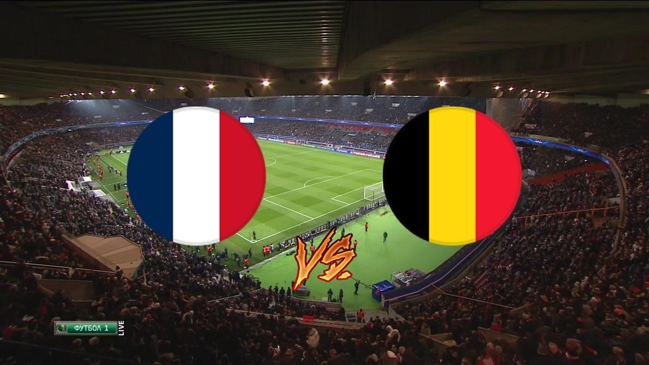 Frankreich Gegen Belgien
