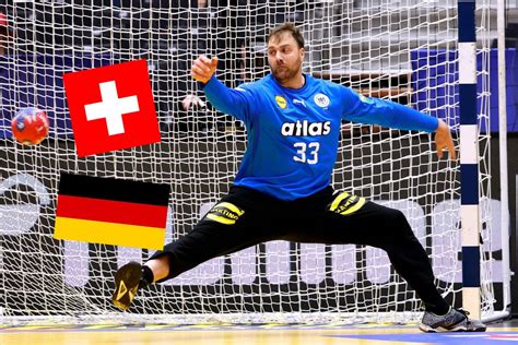 Handball Schweiz gegen Deutschland