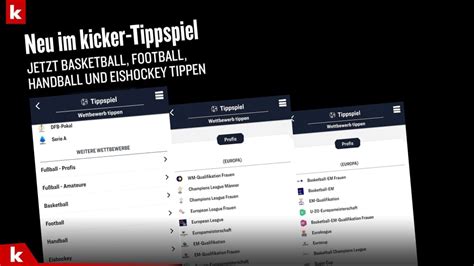 5 Kicker Tippsspiel Tipps