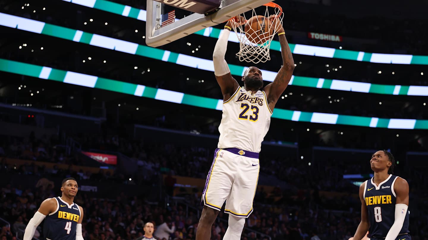 Lakers Vs Nuggets Final Score Hot Shooting Nuggets Spoil Lebron James Lakers Vs Nuggets Final Score Hot Shooting Nuggets Spoil Lebron James