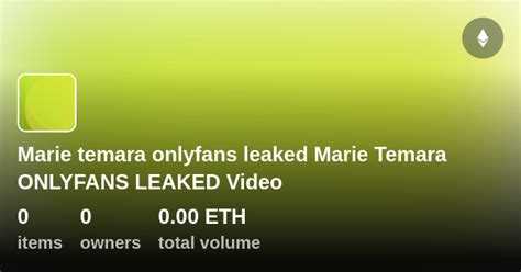 7 Secrets Marie Temara Reveals on OnlyFans