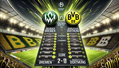 Teilnehmer: Werder Bremen Gegen Bvb Statistiken Teilnehmer: Werder Bremen Gegen Bvb Statistiken
