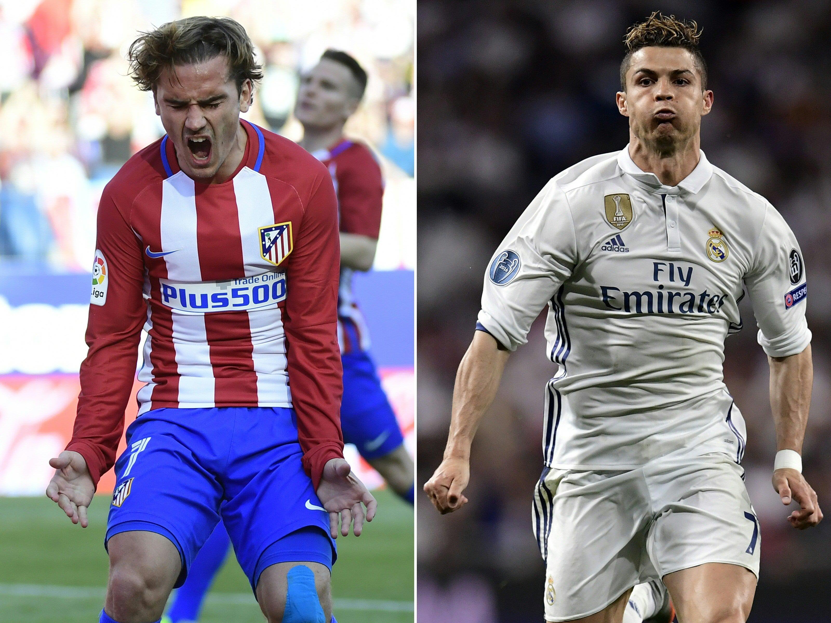 Ticker: Teilnehmer: Atlético Madrid Gegen Real Madrid