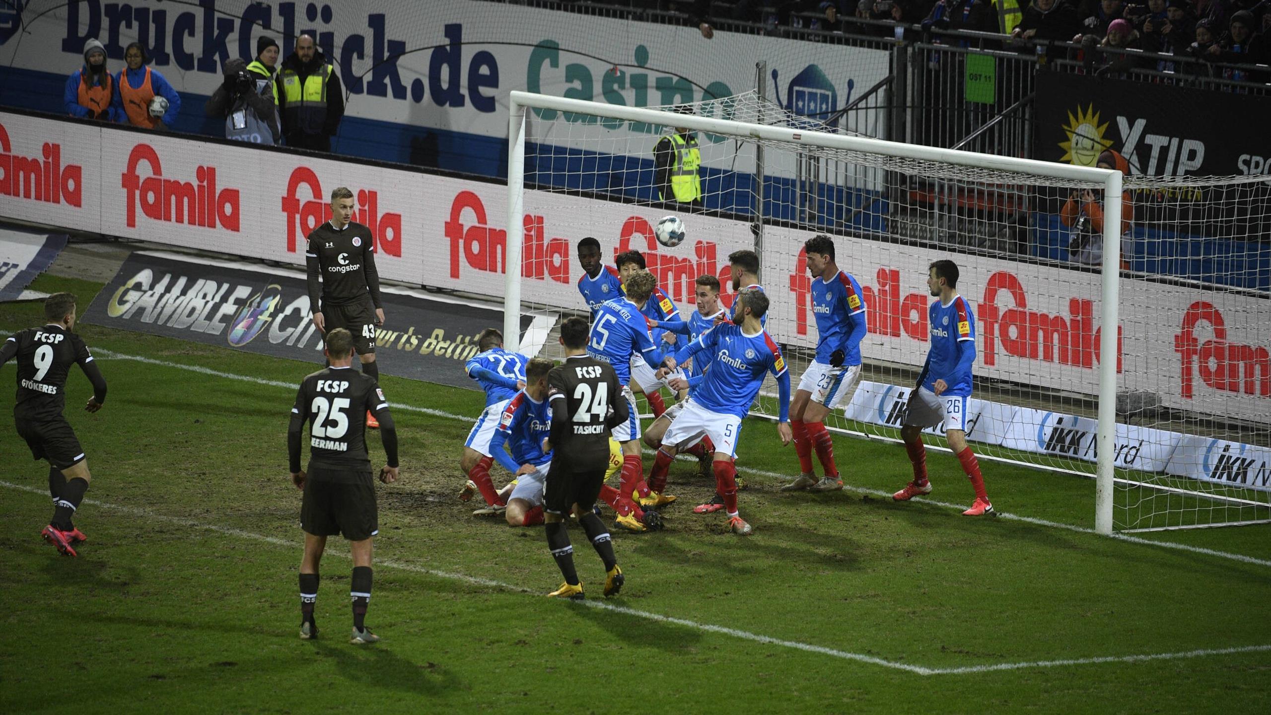 Ticker: Teilnehmer: Holstein Kiel Gegen Fc St. Pauli