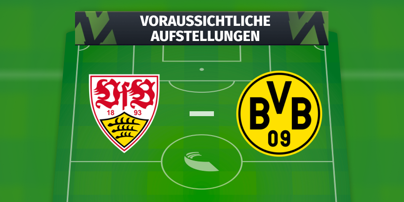 Vfb Stuttgart Bvb Borussia Dortmund Voraussichtliche Aufstellungen Vfb Stuttgart Bvb Borussia Dortmund Voraussichtliche Aufstellungen