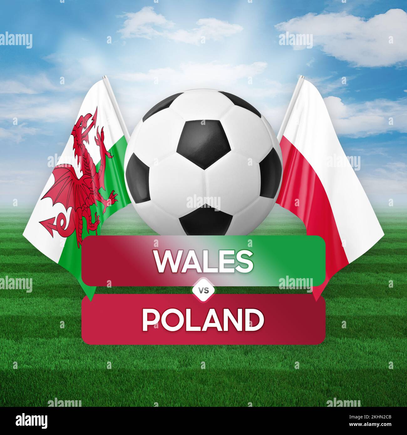 Wales Gegen Polen