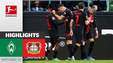 Werder Bremen Vs Bayer Leverkusen 25 Nov 2023 Video Highlights Werder Bremen Vs Bayer Leverkusen 25 Nov 2023 Video Highlights