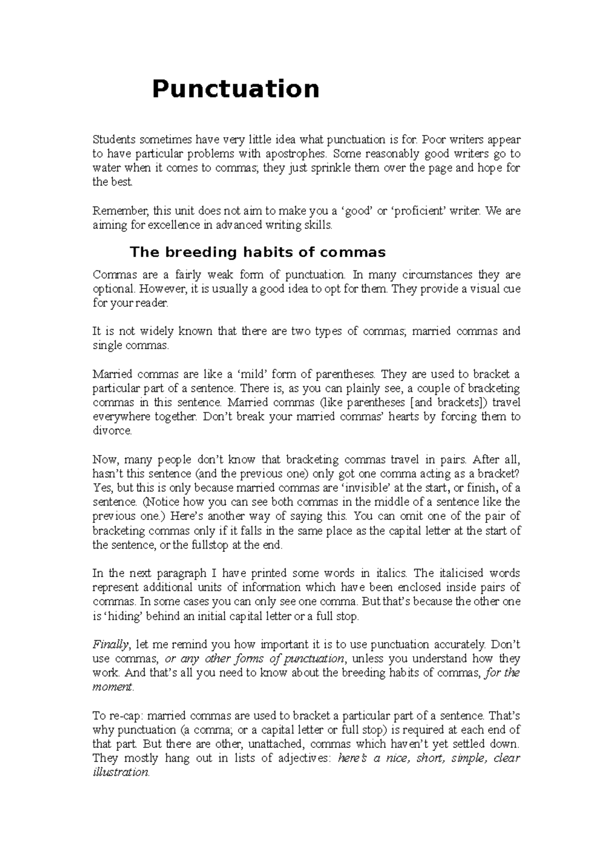 H Punctuation Fuels Schmitte Wieder – Einspielung Präzise, Raumgewinn Klar Sichtbar